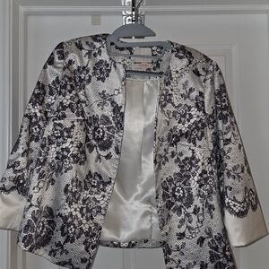 The Limited Black Floral Women's Blazer